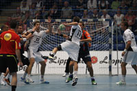 Christian Sprenger erzielte vier Treffer gegen Montpellier.