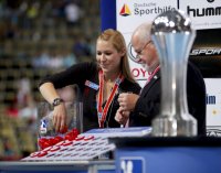 Amelie Kober hatte bei der Auslosung ein gl�ckliches H�ndchen.