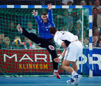 Dominik Klein erzielte seine f�nf Treffer allesamt im ersten Durchgang.