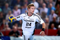 Aron Palmarsson durfte von Beginn an ran und markierte zwei Treffer.