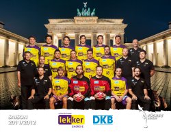 Das Team der F�chse Berlin.
