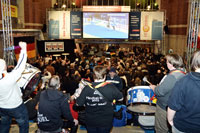 Auch die Hauptrundenspiele der deutschen Mannschaft werden im Handballbahnhof Kiel �bertragen.