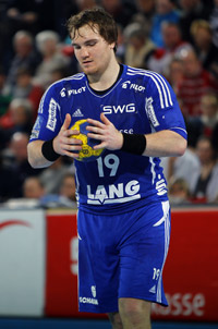 Timm Schneider, bester Torsch�tze der H�ttenberger mit durchschnittlich sieben Treffern pro Partie, fand in Kiel nicht wie gewohnt ins Spiel.