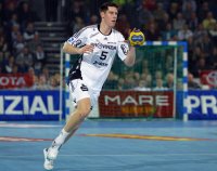 Dynamisch: Kim Andersson traf sieben Mal und gl�nzte auch als Anspieler.