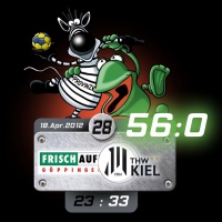 18.04.2012: FA G�ppingen - THW Kiel: 23:33