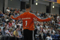 Mit starken Paraden in der Anfangsphase brachte  Thierry Omeyer sein Team langsam in die Partie.