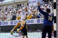 Dominik Klein erzielte vier der neun Kieler Treffer in der ersten Halbzeit.
