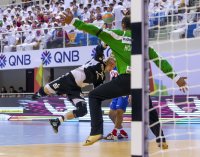 Auch Rene Toft Hansen hatte seine M�he mit den Paraden von Hombrados.