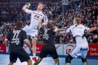 F�hrte stark Regie und traf f�nfmal: Aron Palmarsson.