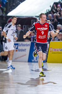 Holger Glandorf erzielte sieben seiner neun Treffer im zweiten Durchgang.