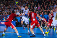 Daniel Narcisse erzielte vier der letzten sieben THW-Treffer.