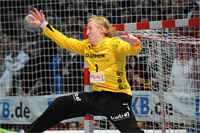 MT-Torh�ter Mikael Appelgren konnte sich nur selten auszeichnen.