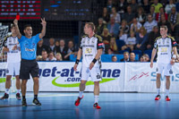 Christian Zeitz sieht nach seiner dritten Zeitstrafe die rote Karte.