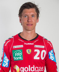 Starker R�ckhalt: Niklas Landin bildet mit Goran Stojanovic ein starkes Torh�terduo.