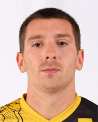 Linksau�en Baptiste Butto war im Hinspiel am Sonntag erfolgreichster Werfer mit sechs Treffern.