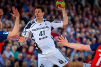 Auch 10/4 Treffer von Marko Vujin reichten in der Flens Arena nicht.