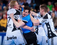 In der zweiten Halbzeit war die THW-Abwehr kaum noch zu �berwinden.