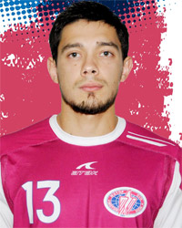 Spielmacher Inal Aflitulin war im Hinspiel bester Akteur Zaporozhyes. Der 26-j�hrige Russe erzielte bislang 31 Treffer, sechs davon gegen den THW.