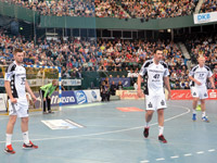 Die offensive Deckung des THW zwang den TBV Lemgo zu vielen Fehlern.