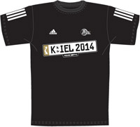 Das "K-IEL 2014"-Eventshirt ist beim THW-Fanmobil am Deutzer Bahnhof sowie am THW-Stand in der Lanxess-Arena erh�ltlich.