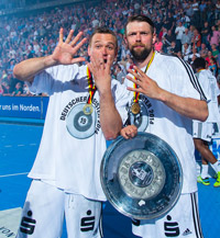 9:4 - Christian Zeitz und Christian Sprenger z�hlen ihre Meisterschaften.