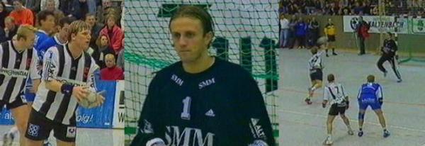 [Bild: Nikolaj Jacobsen verwandelt gegen Steinar Ege]