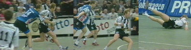 [Bild: Schwenke wird gefoult]