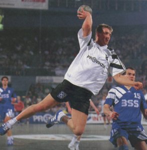 Mannhard Bech in action.