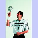 Der alte Schwede - immer noch mit Spa� bei der Sache.