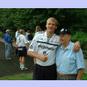 Pitti mit Fan Kurt Sorgenfrei.