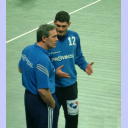 Noka Serdarusic und Henning Fritz.