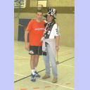 The captain and the drummer.