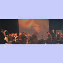 Saisonabschlussparty 2003: Staffan wird verabschiedet.