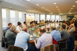 Gro�es Medien-Interesse am THW.