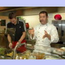 Filip Jicha cooking.