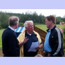 Golfen 2008: THW-Manager Uwe Schwenker, Golf-Club-Pr�sident Eckhard Jensen und THW-Trainer Alfred Gislason.