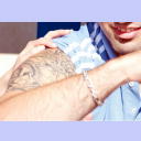 Golfen 2008: Ein neues Tattoo.