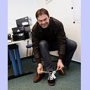 Der richtige Schuh muss auch ausgew�hlt werden.