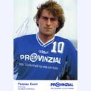 Autogrammkarte Thomas Knorr 1995/96.