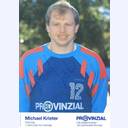 Autogrammkarte Michael Krieter 1990/91.