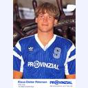 Autogrammkarte Klaus-Dieter Petersen 1993/94.