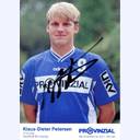Autogrammkarte Klaus-Dieter Petersen 1997/98.