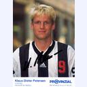 Autogrammkarte Klaus-Dieter Petersen 1998/99.
