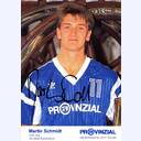 Autogrammkarte Martin Schmidt 1993/94.