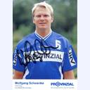 Autogrammkarte Wolfgang Schwenke 1997/98.