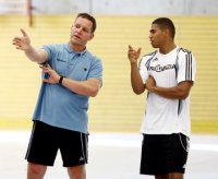 Alte Bekannte:  Alfred Gislason und Daniel Narcisse.