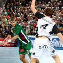 Michael Schweikhardt gegen Daniel Wessig.