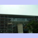 Die neue Seite der Halle.