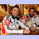 EM 2010: Christian Sprenger und Silvio Heinevetter.