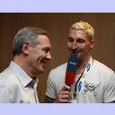 EM 2010: Zvonimir Serdarusic und Stefan Kretzschmar.